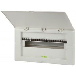 ЭРА Пластиковый бокс встраиваемый White_UBOX20 UNIQUE 20 модулей встраиваемый с белой крышкой