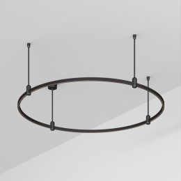 Трек ART-APRIORI-ROUND-ROD-400-R1200 BK IP20 метал. Arlight 048497
