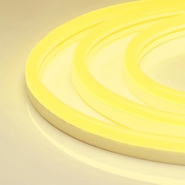 Arlight Гибкий неон ARL-NEON-2615YH-SIDE 24V Yellow (8 Вт/м, IP65)