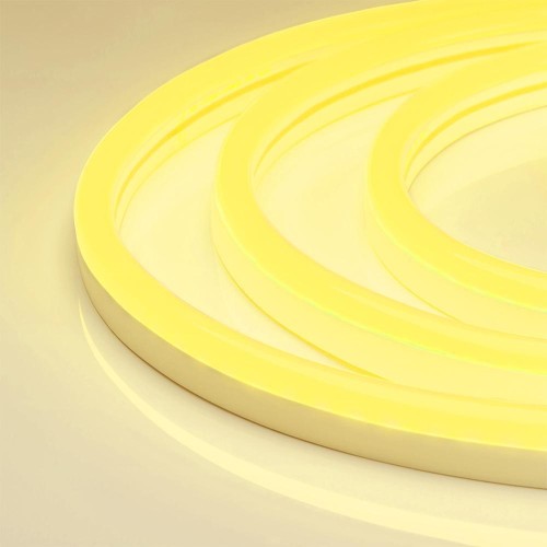 Arlight Гибкий неон ARL-NEON-2615YH-SIDE 24V Yellow (8 Вт/м, IP65)