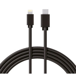 Кабель Type-C-Lightning 3A/1m/PVC/black Rexant 18-1827