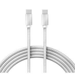 Кабель Type-C-Type-C 2.4A/1m/PVC/white Rexant 18-1835