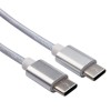 Кабель Type-C-Type-C 2.4A/1m/PVC/white Rexant 18-1835