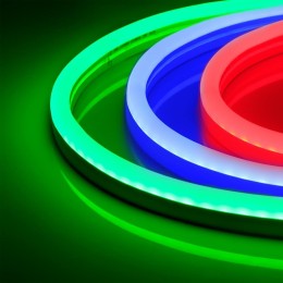 Arlight Гибкий неон ARL-NEON-2617-SIDE 24V RGB (8 Вт/м, IP65)