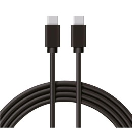 Кабель Type-C-Type-C 3A/1m/PVC/black Rexant 18-1829
