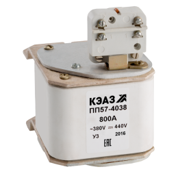 Предохранитель ПП57-39971 630А Т3 ЭК КЭАЗ 111220