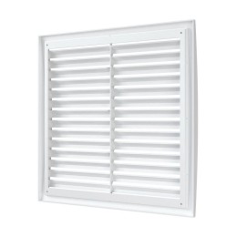 Решетка вентиляционная вытяжная 350х350 бел. ERA 3535РР