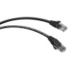 Патч-корд U/UTP кат.5E PC-UTP-RJ45-Cat.5e-0.3m-BK-LSZH 2хRJ45/8p8c неэкранир. LSZH 0.3м черн. Cabeus