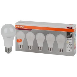Лампа светодиодная LED Value LVCLA125 15SW/830 15Вт грушевидная матовая E27 230В 2х5 RU (уп.5шт) OSR