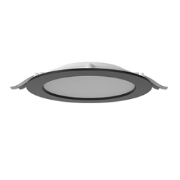 Светильник светодиодный DL-01 Slim 200мм 35Вт 3000К 221x40мм IP65/40 круглый встраив. с опаловым рас