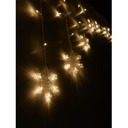 Гирлянда Бахрома "Арка" ICLD136WW-C-SF 136LED 2.5х1.2м 8режимов IP20 тепл. бел. SHLights 46906010542
