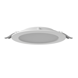 Светильник светодиодный DL-01 Slim 200мм 35Вт 4000К 221x40мм IP65/40 круглый встраив. с опаловым рас