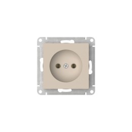 Розетка AtlasDesign 16А без заземл. без шторок быстрозажим. клем. механизм песочн. SE ATN001241S