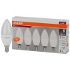 Лампа светодиодная LED Value LVCLB60 7SW/865 7Вт свеча матовая E14 230В 2х5 RU (уп.5шт) OSRAM 405807