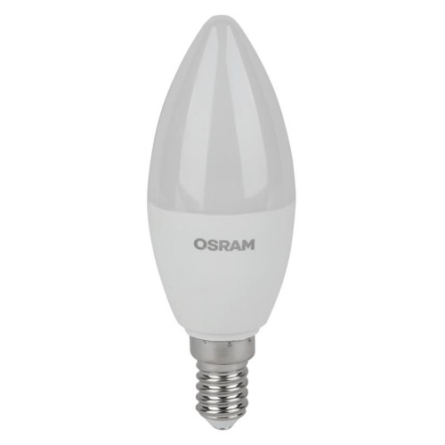 Лампа светодиодная LED Value LVCLB60 7SW/865 7Вт свеча матовая E14 230В 2х5 RU (уп.5шт) OSRAM 405807