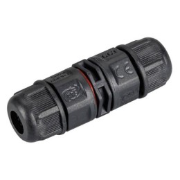 Arlight Коннектор прямой NEO-CON-I-2pin-BK (3-7mm, IP67) (IP67 Пластик, 3 года)