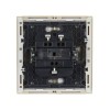 Выключатель 2-кл. СП FORTE&PIANO 10А FP405 ваниль IEK FP-V20-0-10-1-K10
