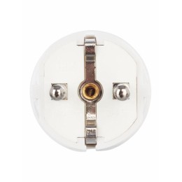 Вилка прямая ВПп10-01-Ст разборная с заземл. контактом 16А бел. IEK EVP10-16-01-K01