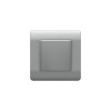 Розетка NEW3-E 16А IP44 с заземл. защ. шторки с крышкой серебр. CHINT 431449