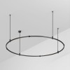 Трек ART-APRIORI-ROUND-ROD-400-R1500 BK IP20 метал. Arlight 048498