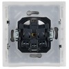 Розетка СП FORTE&PIANO 16А IP44 FP221 с заземл. защ. шторки с крышкой винт. крепл. бел. IEK FP-R16-1