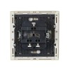Выключатель 2-кл. СП FORTE&PIANO 10А FP406 с индикацией ваниль IEK FP-V20-1-10-1-K10