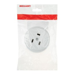 Розетка РШ для электрической плиты 32А 250В 2Р+РЕ (ОУ) бел. Rexant 11-8984