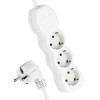 Удлинитель 3х3м с заземл. 10А IP20 ПВС 3х0.75 КОСМОС YKsm3m-3g-Z(10A)P