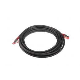 Патч-корд PC-LPM-STP-RJ45-RJ45-C5e-5M-LSZH-BK FTP экран. кат 5e 5м черн. Hyperline 30965