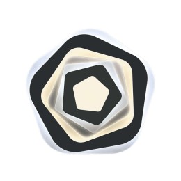 Светильник светодиодный декоративный PPB Onyx-06 Dim 84Вт 3000К-6500К IP40 настенно-потолочный JazzW