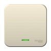 Выключатель 1-кл. ОП Blanca 6А IP20 (сх. 1) 250В с подсветкой с изолир. пластиной молочн. SE BLNVA06