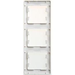 Рамка 3-м Glossa вертикал. перламутр SE GSL000607