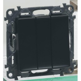 Выключатель 3-кл. СП Valena In'matic 10А IP20 250В 10AX винтов. зажимы механизм сер. Leg 752003