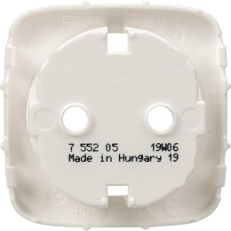 Панель лицевая Valena Allure для розетки 2К+З бел. Leg 755205