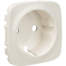 Панель лицевая Valena Allure для розетки 2К+З бел. Leg 755205