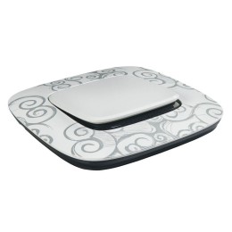 Рамка 1-м Valena Allure универсальная нарцисс хром Leg 754341