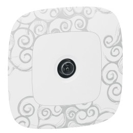 Рамка 1-м Valena Allure универсальная нарцисс хром Leg 754341