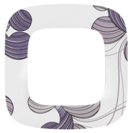 Рамка 1-м Valena Allure универсальная флора Leg 754361