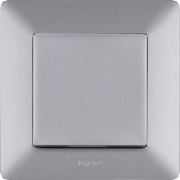 Рамка 1-м Valena Life универсальная алюм. Leg 754137