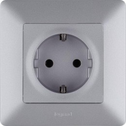 Рамка 1-м Valena Life универсальная алюм. Leg 754137