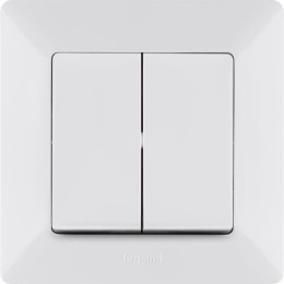 Рамка 1-м Valena Life универсальная бел. Leg 754007