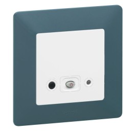 Рамка 1-м Valena Life универсальная лазурь Leg 754091