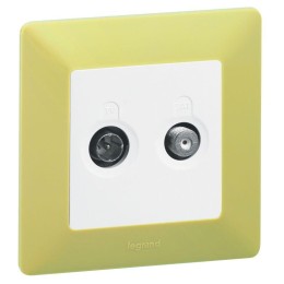 Рамка 1-м Valena Life универсальная лайм Leg 754081