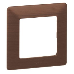 Рамка 1-м Valena Life универсальная темн. дерево Leg 754171