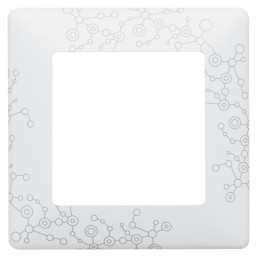 Рамка 1-м Valena Life универсальная эл грей Leg 754121