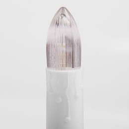 Гирлянда светодиодная "Свечи" 10м 50LED тепл. бел. 4Вт 220-240В IP20 провод ПВХ темн. зел. Neon-Nigh