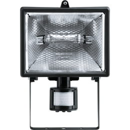 Прожектор 94 611 NFL-SH1-500-R7s/BL 500Вт R7s IP44 (ИО 500вт черн. с датчиком движ.) Navigator 94611