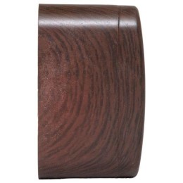 Розетка компьютерная 1-м ОП Минск RJ45 1А 120В темн. дерево EKF EGK01-035-40