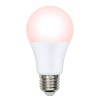 Лампа светодиодная LED-A60-9W/SCEP/E27/FR/DIM IP65 PLO65WH для яйценоскости диммир. Uniel UL-0000318