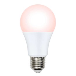 Лампа светодиодная LED-A60-9W/SCEP/E27/FR/DIM IP65 PLO65WH для яйценоскости диммир. Uniel UL-0000318